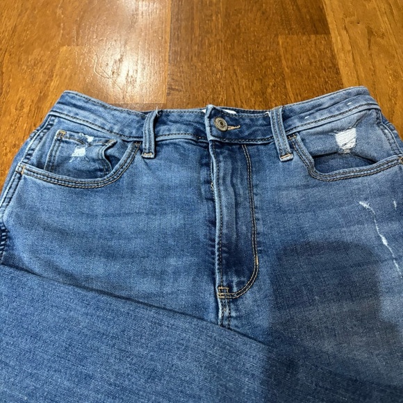 Abercrombie and Fitch, the Mom high-rise jeans straight leg size 27 - Picture 2 of 16